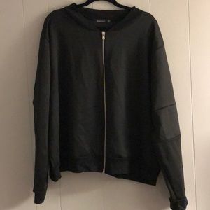 Boohoo Plus Bomber Jacket